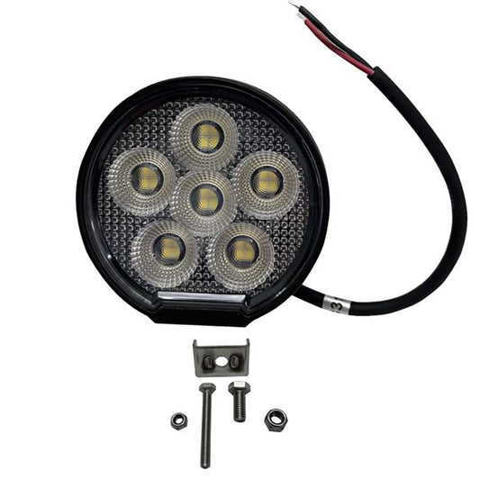 Race Sport Lighting IQ Series 4.5" Round Aux LED Flood Light