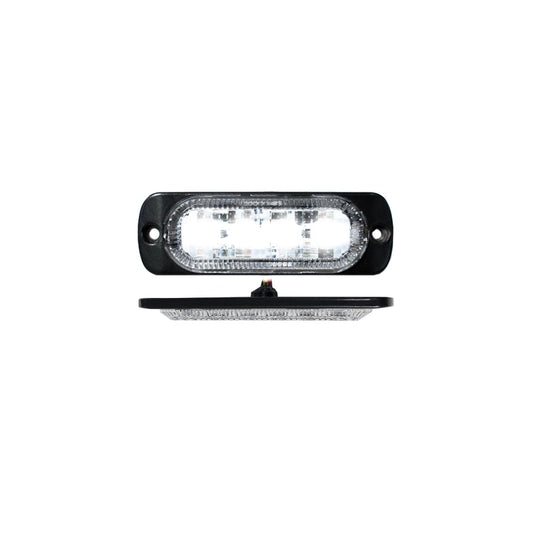 Race Sport Lighting Ultra Slim 4-LED Flush Mount 19-Flash Strobe Light