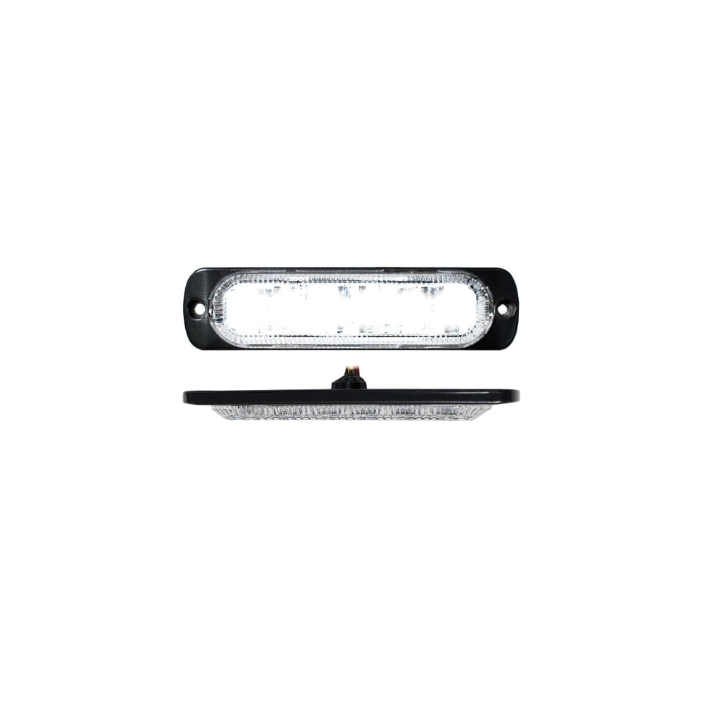 Race Sport Lighting Ultra Slim 6 LED Flush Mount 19-Flash Strobe Light