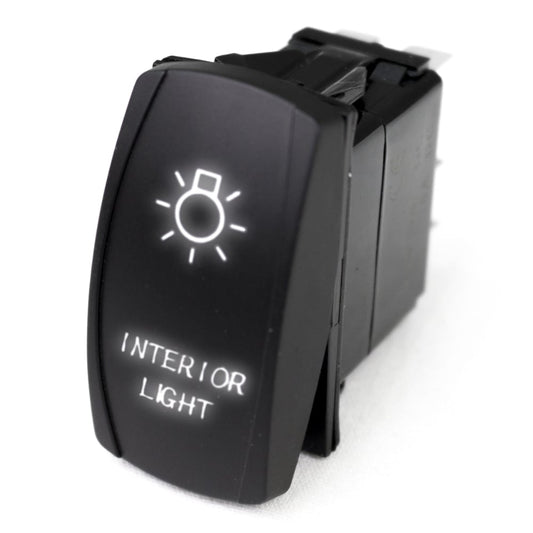 Race Sport Lighting LED Interior Lights Rocker Switch with White Radiance