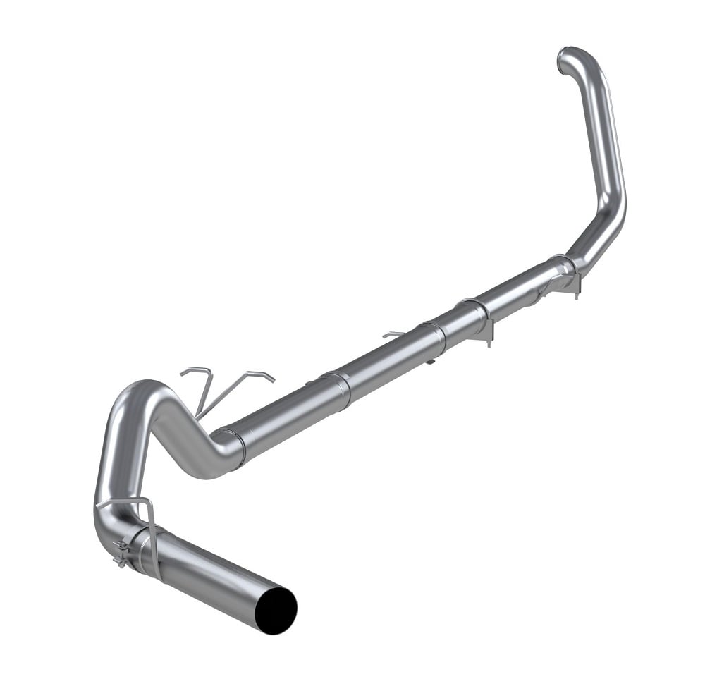 MBRP Armor Plus 4" Turbo Back Stainless Exhaust System without Muffler 99-03 Ford 7.3L Powerstroke