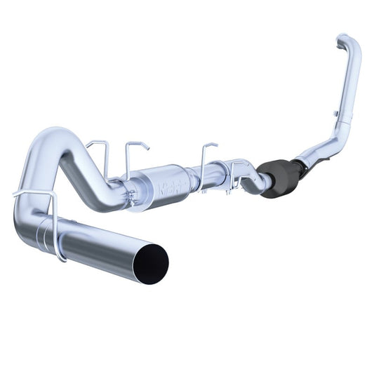 MBRP S6212P 4" Turbo Back Aluminized Exhaust System with Muffler 03-07 Ford 6.0L Powerstroke