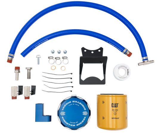 Sinister Diesel Coolant Filtration System with CAT Filter 2023 Ford 6.7L Powerstroke