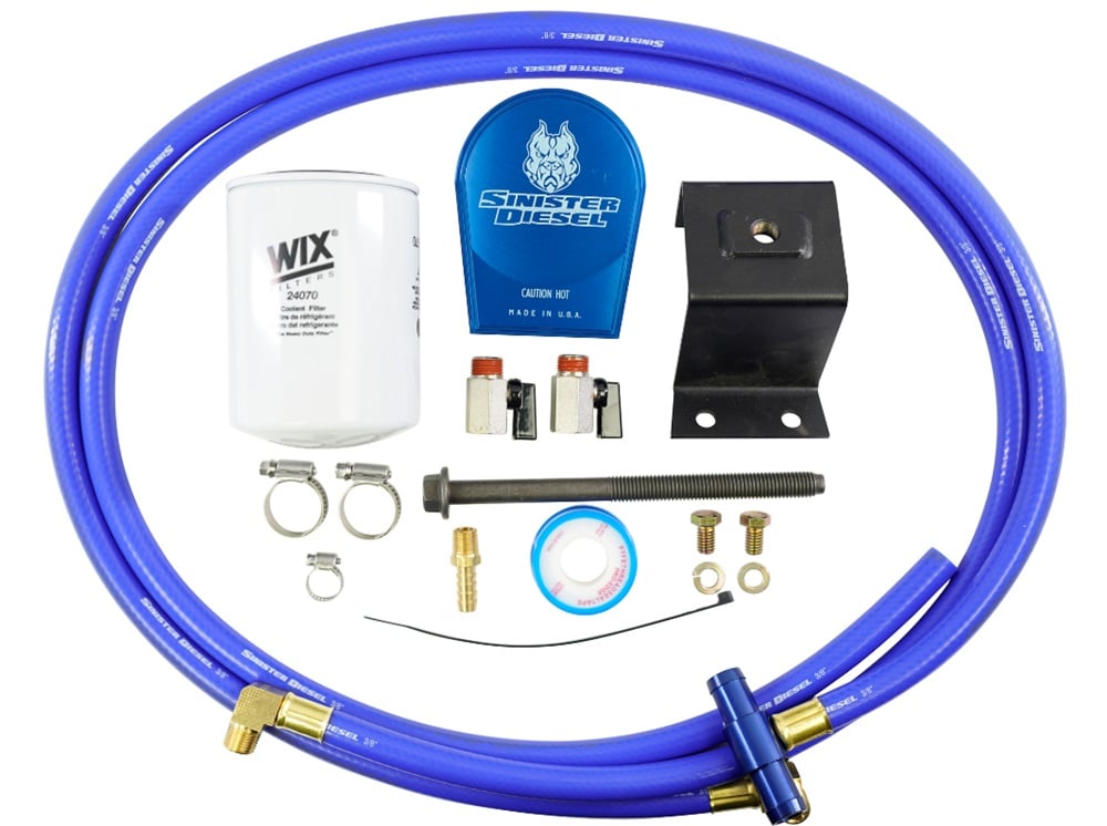 Sinister Diesel Coolant Filtration System 03-07 Dodge 5.9L Cummins