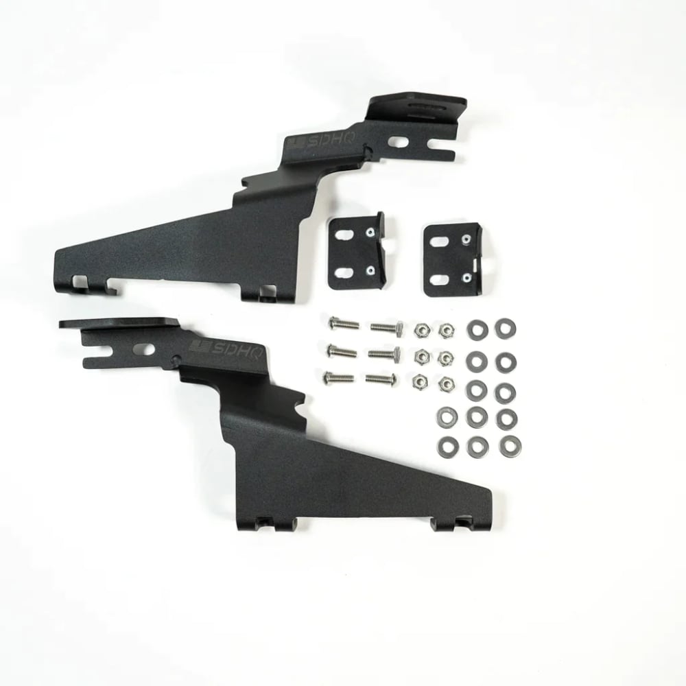 SDHQ Built A-Pillar Light Mounts 23-26 Ford SuperDuty
