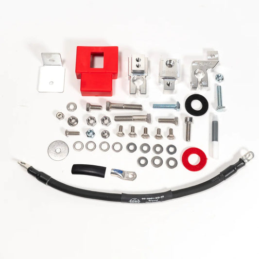 SDHQ Built Billet Single Battery Terminal Upgrade Kit 23-24 Ford F-250 / F-350