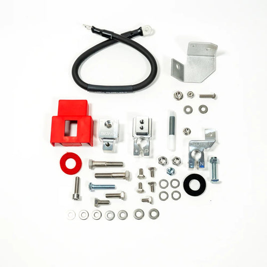 SDHQ Built Complete Billet Single Battery Terminal Distribution Kit 19-23 Ram 2500 / 3500