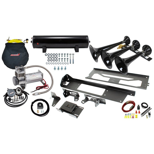 Kleinn Air Horns Bolt-On 230 Series Air Horn and Onboard Air System 17-22 Ford F-250/350