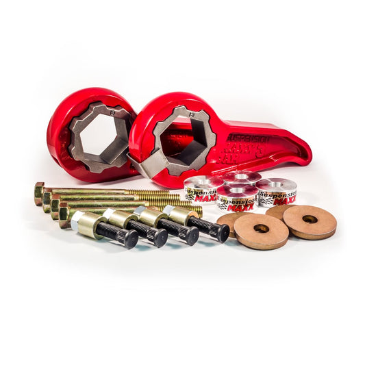 SuspensionMAXX MAXXCam 7 1"-2.5" Adjustable Leveling Kit 17-19 GM 2500HD / 3500
