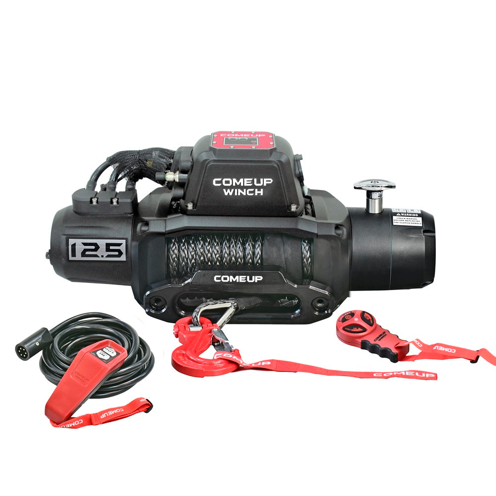 ComeUp 291285 SOLO 12.5rs 12,500 Lbs. Winch - Synthetic Rope