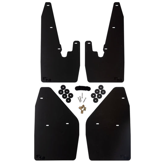 RokBlokz Black Mud Flaps (Set of 4) 10-18 Ram 2500/3500 SRW