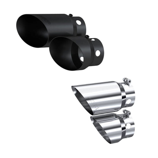 MBRP Dual 4" Inlet / Dual 5" Outlet Exhaust Tip 08-10 Ford 6.4L Powerstroke T5111