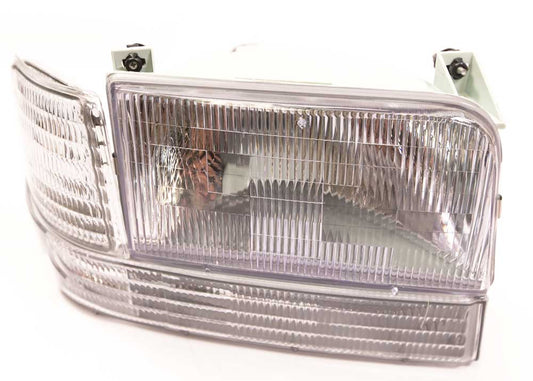 Complete Performance Six Piece Clear Diffused Headlight Kit 92-97 Ford F-250/350