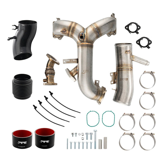 PPE Zilla Intake Manifold and Turbo Inlet 15-16 Ford 6.7L Powerstroke