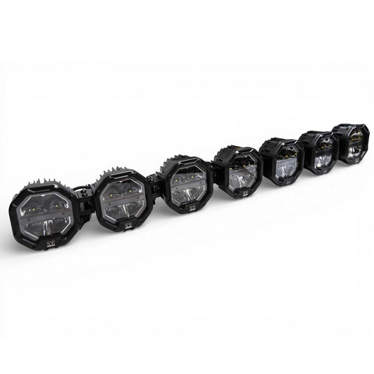 GG Lighting 7 Light U-Con Interlocking Off Road LED Light Bar