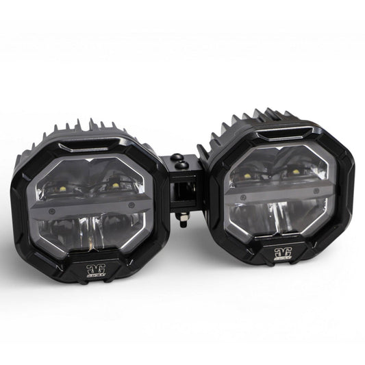 GG Lighting 2 Light U-Con Interlocking Off Road LED Light Bar