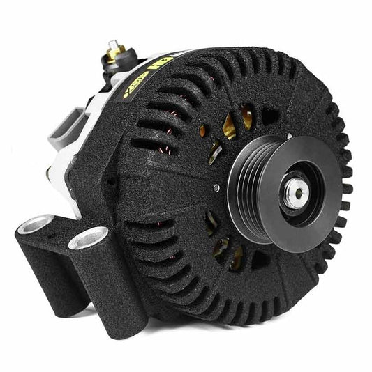 XDP XD358 Wrinkle Black HD High Output Secondary Alternator 03-07 Ford 6.0L Powerstroke