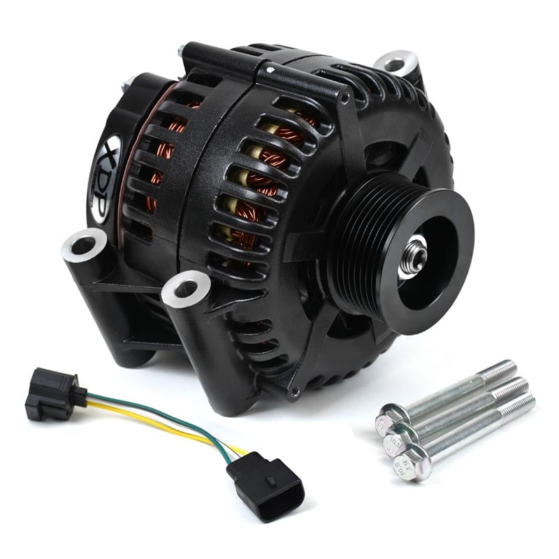 XDP XD361 Black HD High Output Alternator 94-03 Ford 7.3L Powerstroke