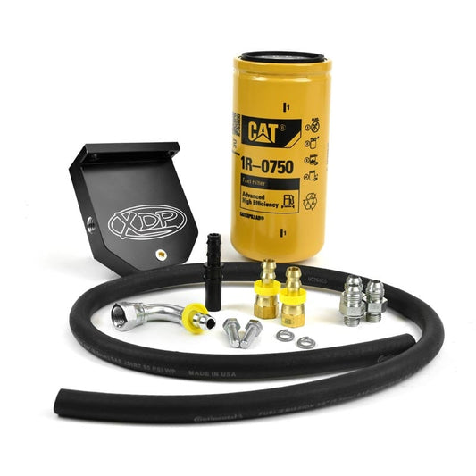 XDP XD381 CAT Fuel Filter Adapter Kit 10-18 Ram 6.7L Cummins