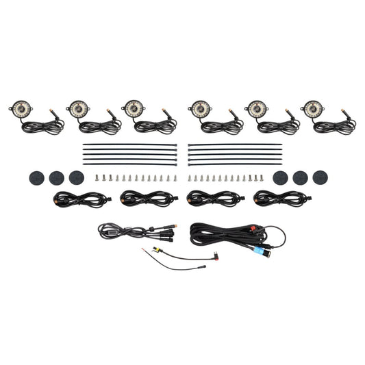 Morimoto Rock Light Kit | White 6 PC