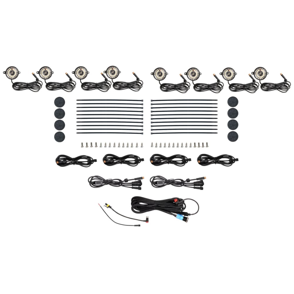 Morimoto Rock Light Kit | White 8 PC
