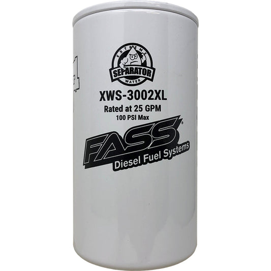 FASS XWS-3002XL Extended Length Extreme Water Separator Filter