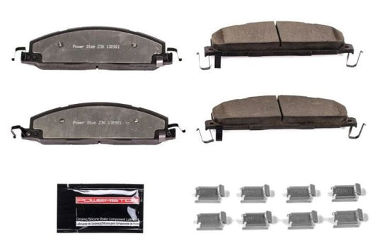 PowerStop Z36 Truck & Tow Brake Pads with Hardware (Pair) 09-18 Dodge/Ram 2500/3500 6.7L Cummins