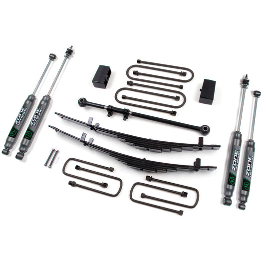 Zone Offroad 4" Suspension System 00-05 Ford Excursion