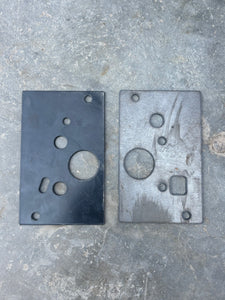 Air lift 57289 load lifter 5000 helper bag revised mounting plate kit