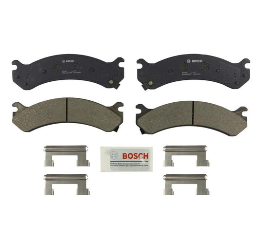 Bosch QuietCast Ceramic Rear Brake Pads 01-10 GM 2500HD/3500