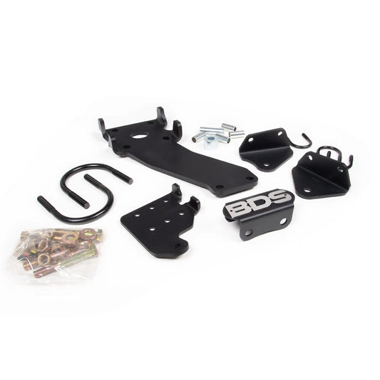 BDS Suspension Dual Steering Stabilizer Mount Kit 08-13 Ram 2500 | 08-12 3500 | 4WD T-Style Steering