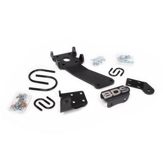 BDS Suspension Dual Steering Stabilizer Mounting Kit 94-02 Ram 2500