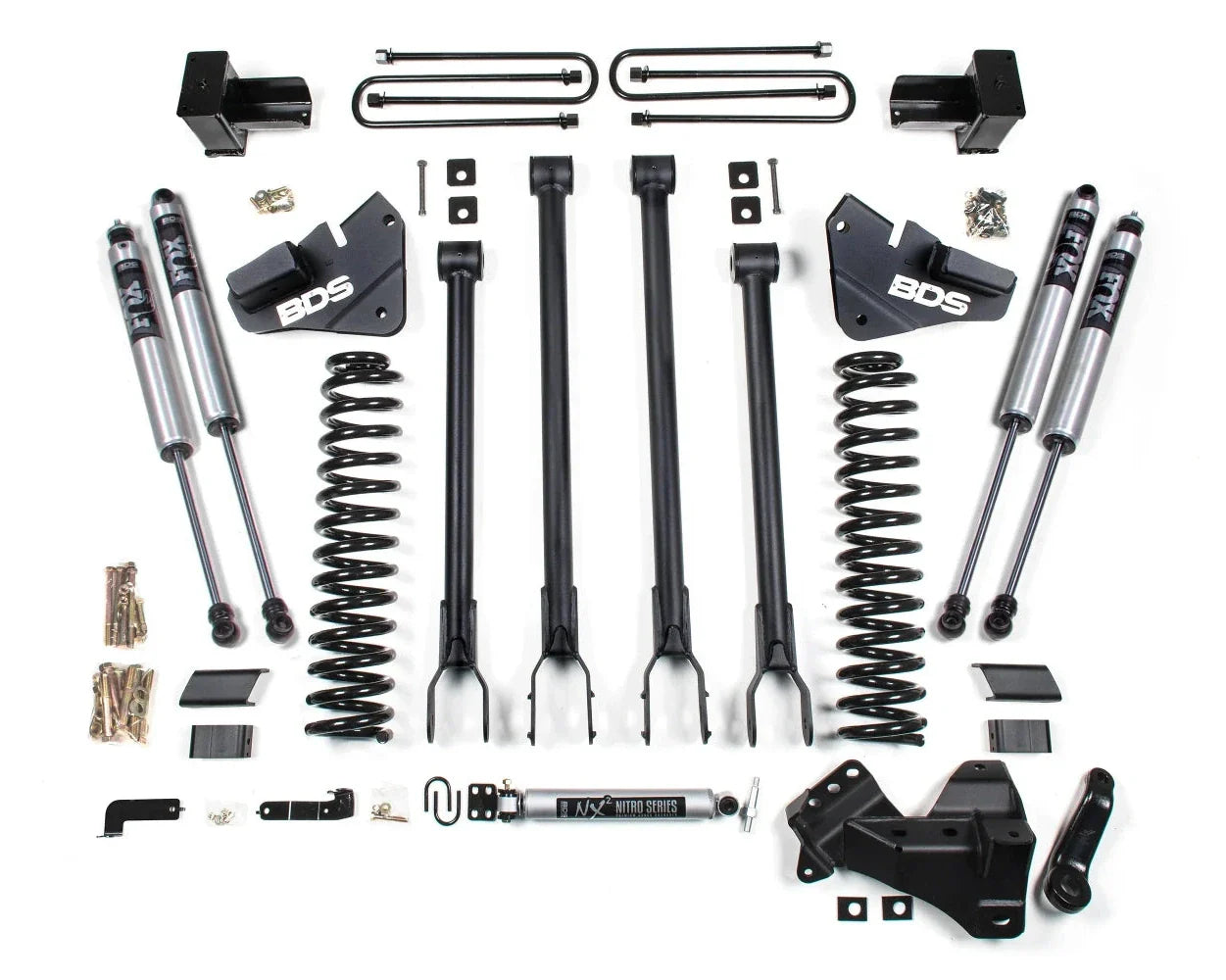 BDS Suspension 4" 4-Link Arm System 17-19 6.7L Ford Powerstroke