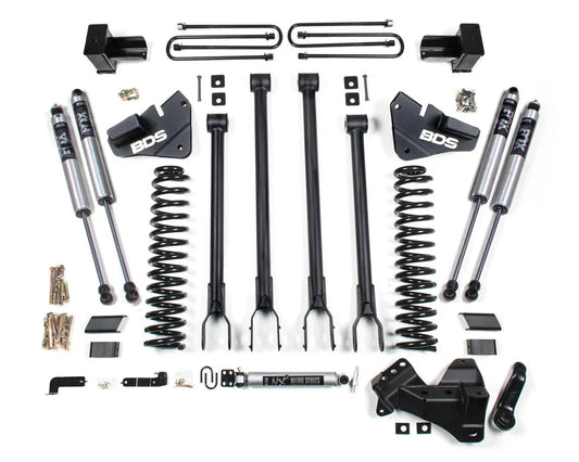 BDS Suspension 4" 4-Link Arm System 17-19 6.7L Ford Powerstroke
