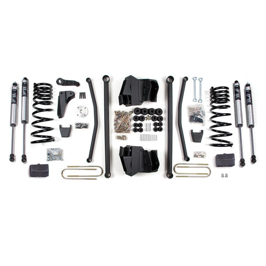 BDS Suspension 8" Long Arm Lift Kit 4" Axle 09-13 Dodge Ram 2500 | 09-12 3500 4WD