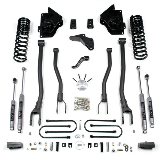 BDS Suspension 4" 4-Link Lift Kit 13-18 Ram 6.7L Cummins 3500 w/o Rear Air