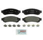Bosch QuietCast Semi-Metallic Rear Brake Pads 10-12 Ford F250/F350