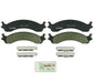 Bosch QuietCast Semi-Metallic Front Brake Pads 02 Dodge 2500 With Wear Sensor