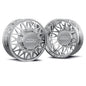 DDC Wheels Forged Polished Mesh Dually Wheel Set | 8x170 | 99-04 Ford F-350 Super Duty DRW