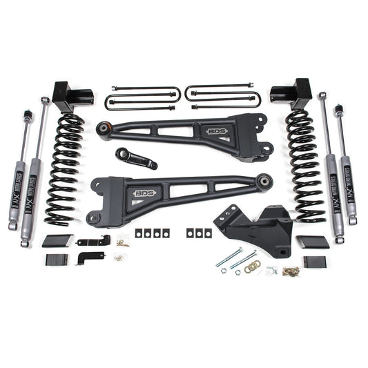 BDS Suspension 4" Radius Arms Lift Kit 23-26 Ford F-450 Superduty 4WD