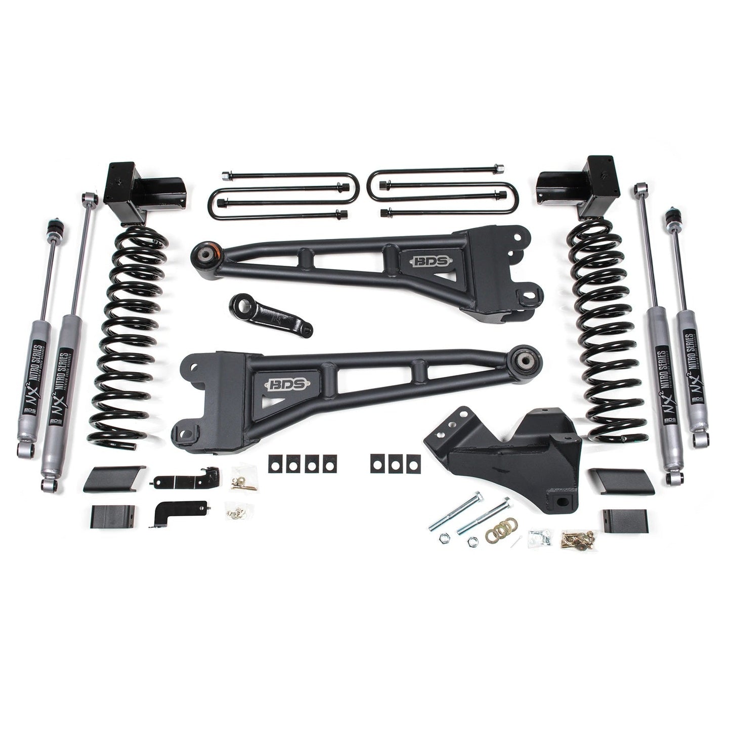 BDS Suspension 4" Radius Arms Lift Kit 20-22 Ford F-450 Superduty 4WD