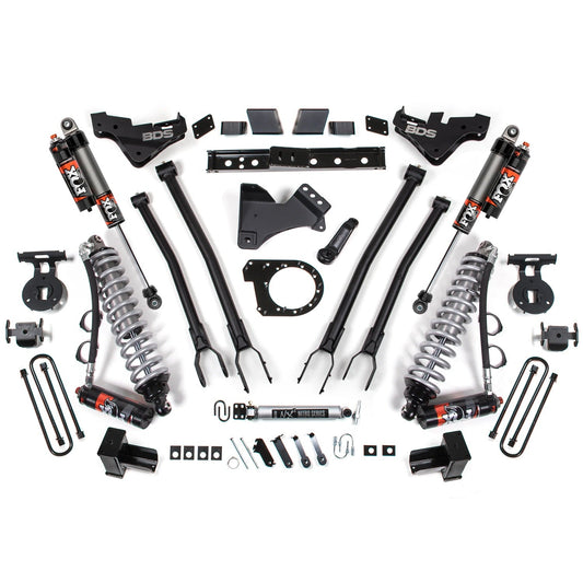 BDS Suspension 7" 4-Link Lift Kit Coilover Conversion 23-26 Ford F-250/F-350 Superduty DRW