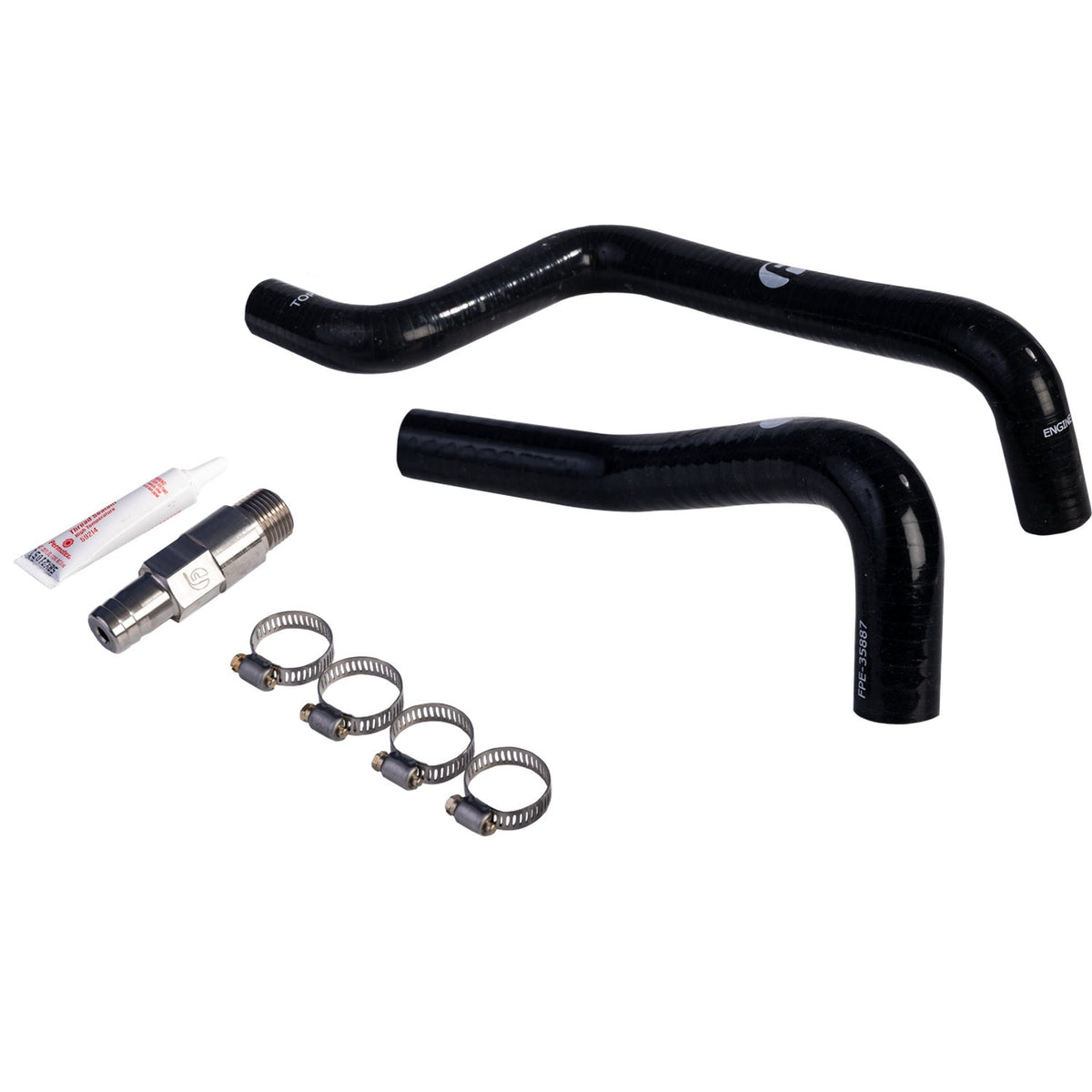 Fleece Performance Silicone Heater Hose Feed & Return Kit 03-12 Dodge/Ram 5.9L/6.7 Cummins