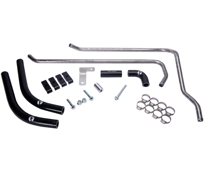 Fleece Replacement Heater Core Line Kit 89-98 Ram 5.9L Cummins 12 Valve