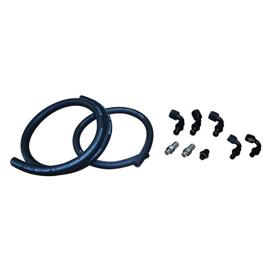 Fleece Cummins Fuel Distribution Block Hose and Fitting Kit 07.5-09 Dodge 6.7L Cummins