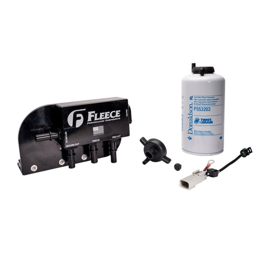 Fleece Performance Under Bed Fuel Filter Assembly 17-24 Ford 6.7L Powerstroke