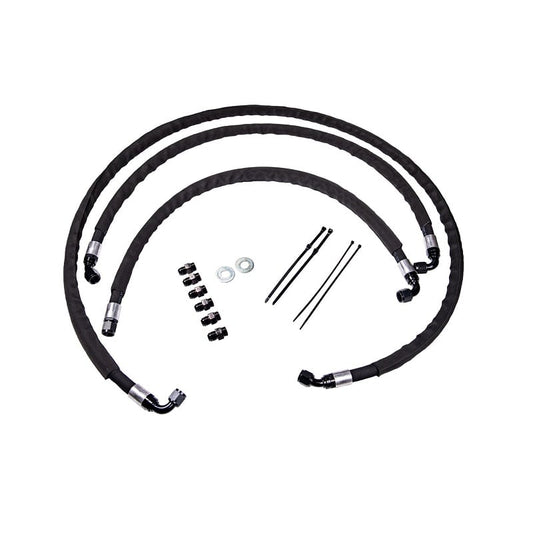 Fleece Performance Transmission Cooler Line Set 17-19 GM 6.6L Duramax L5P