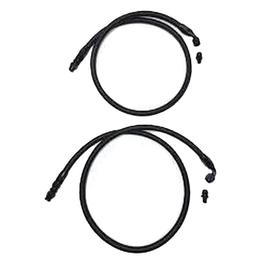Full Send Diesel Black Braided Replacement Transmission Line Kit 10-12 Dodge 6.7L Cummins
