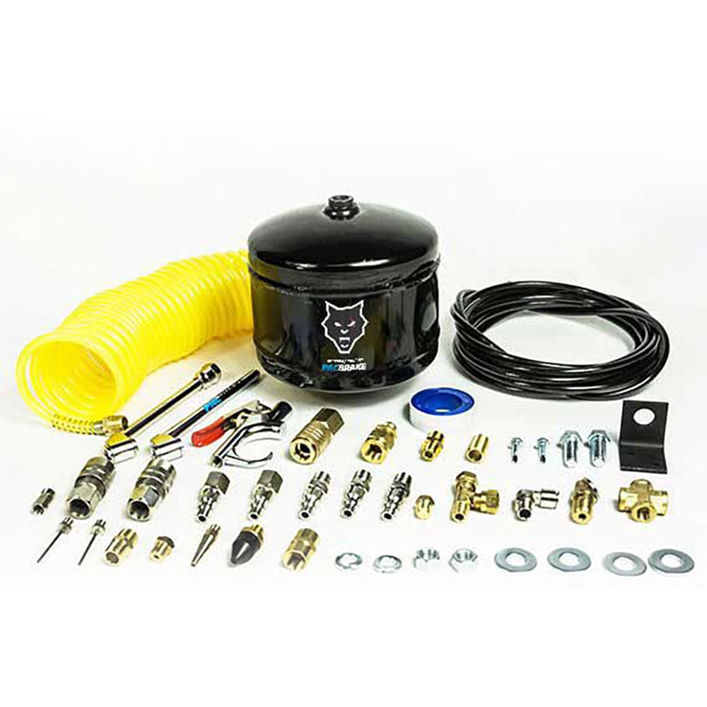 PacBrake Premium Steel Auxiliary Air Tank HP10050 / HP10053