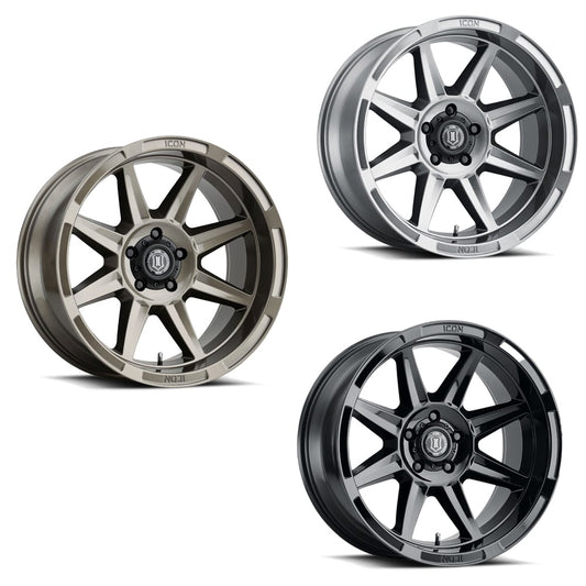 Icon Alloys Wheel Bandit 20" Gun Metal / Gloss Black / Gloss Bronze